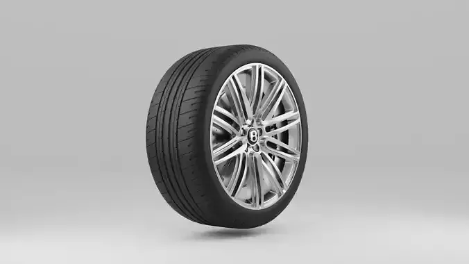 Bentley Continental GT Speed 2015 Wheel 3D model