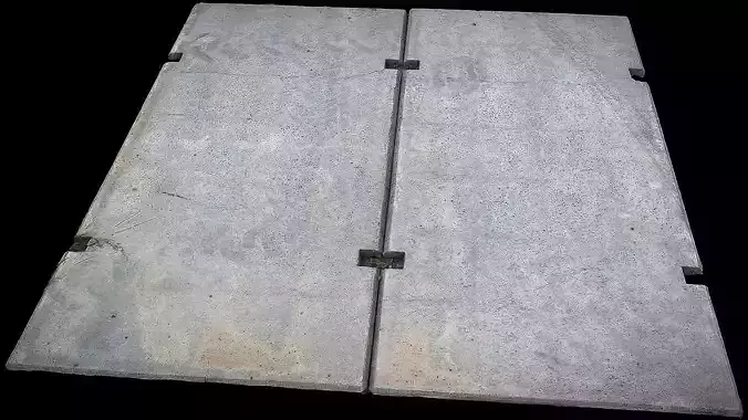 concrete panels construction-site ground photogrammetry