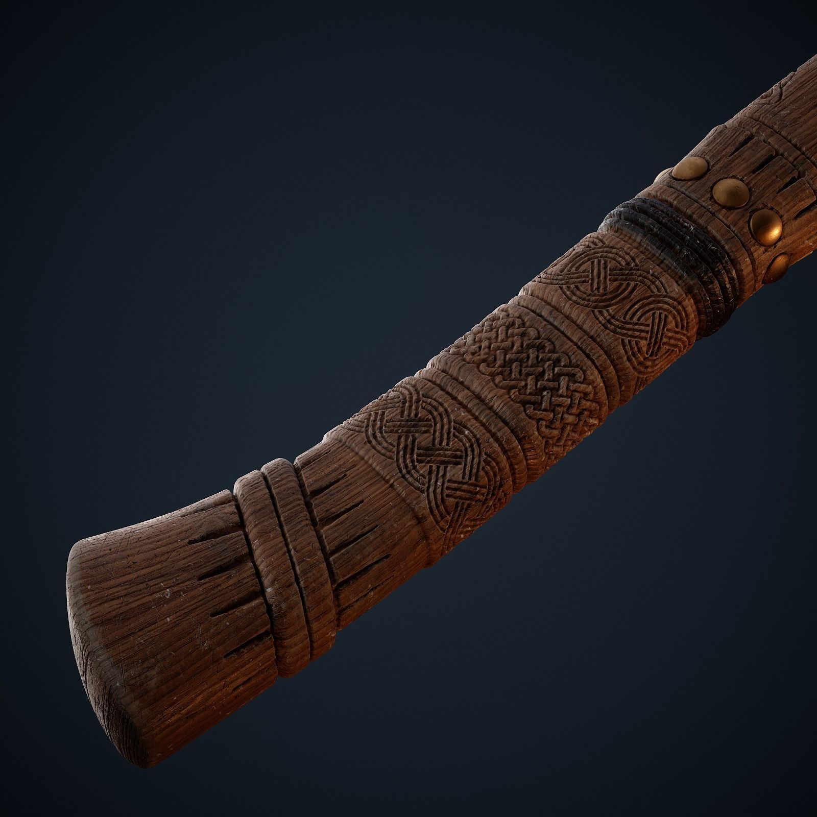Nordic Axe 3D model_4