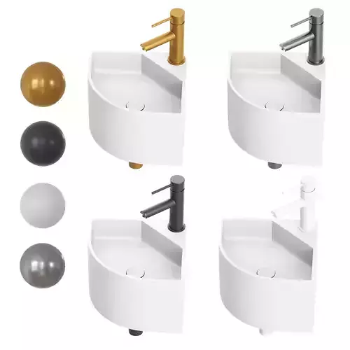 Elegant Corner Basin