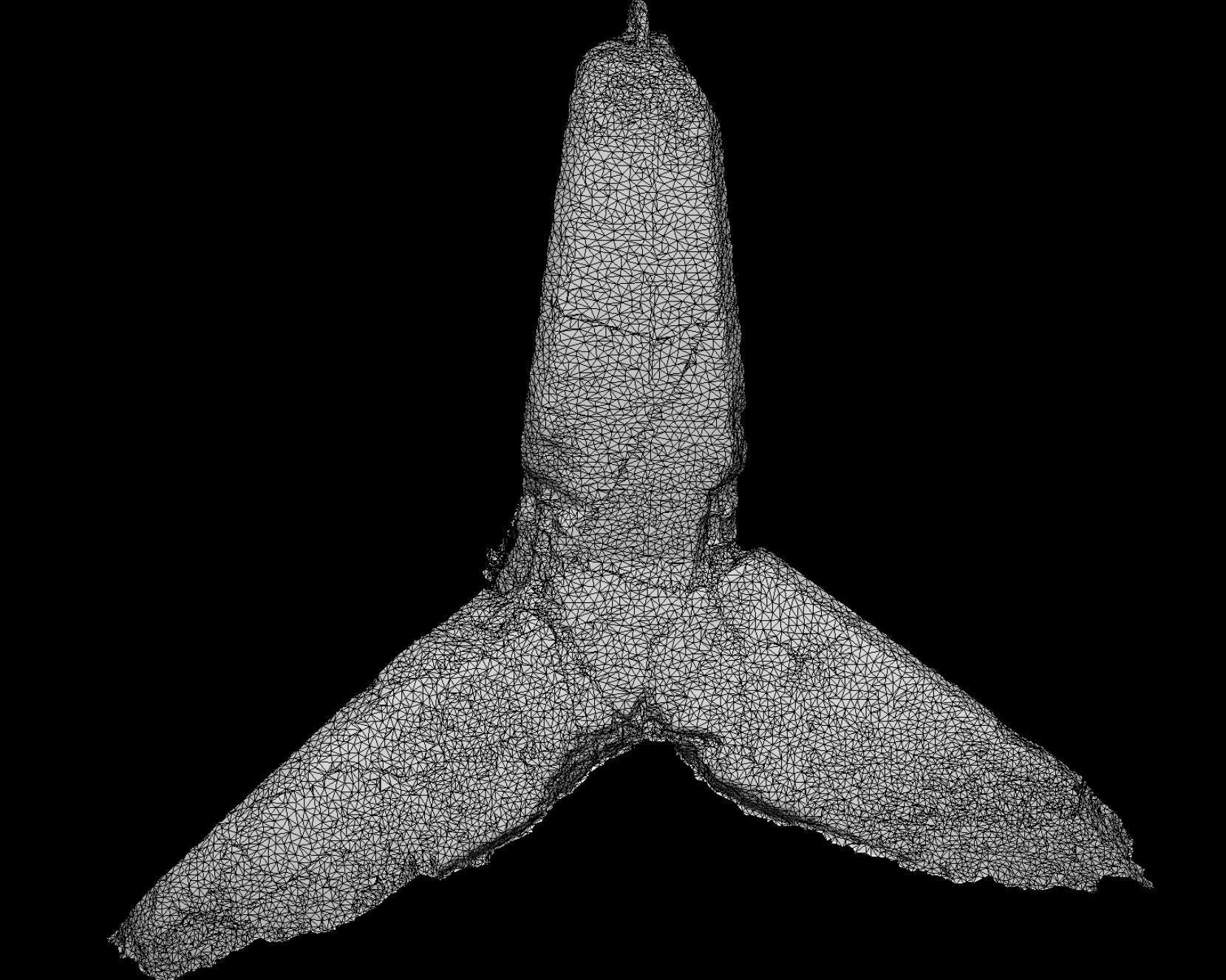 concrete soviet antitank barrier type2 photogrammetry Low-poly 3D model_4