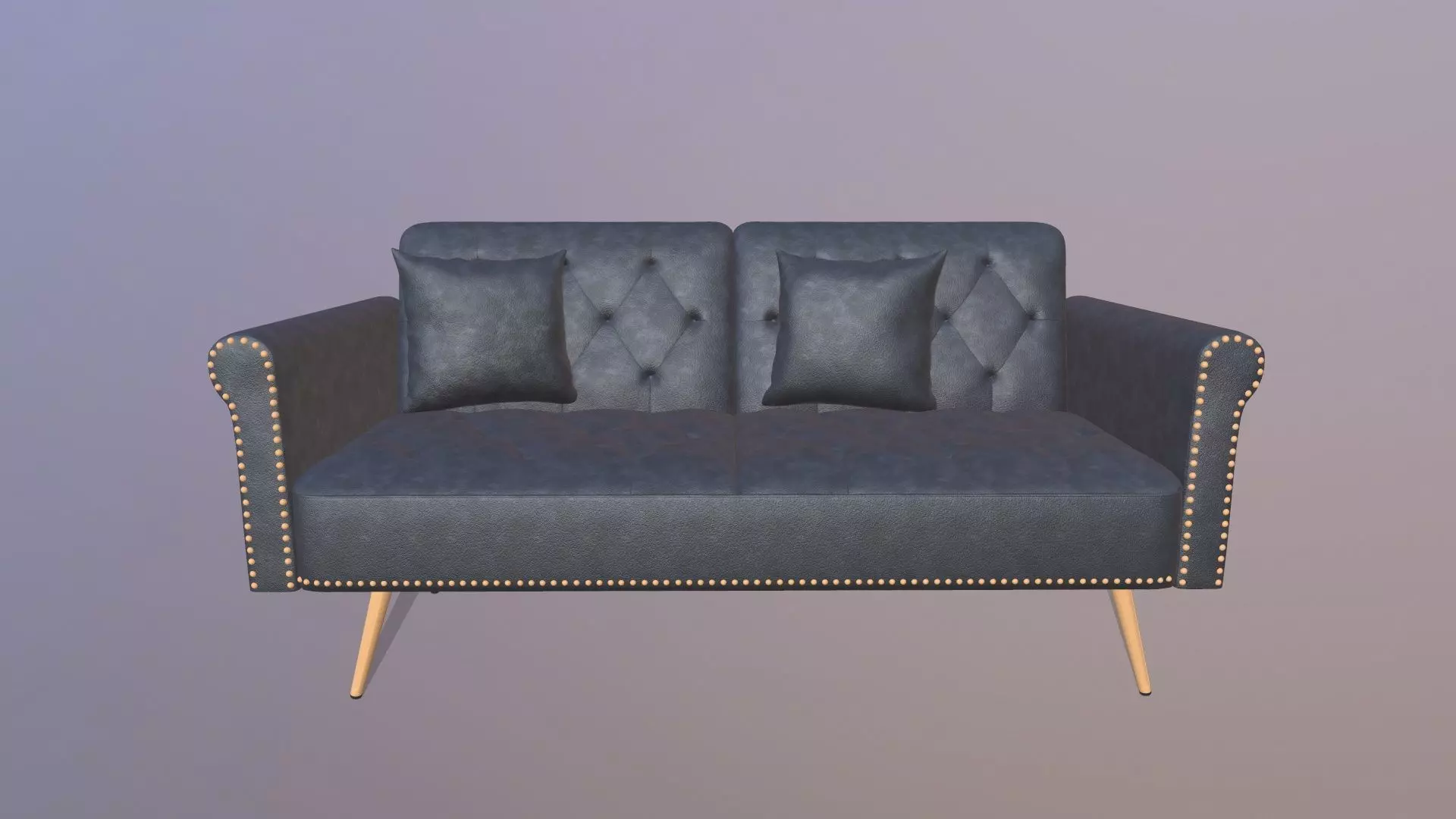 Leather SOFA 3D model_0