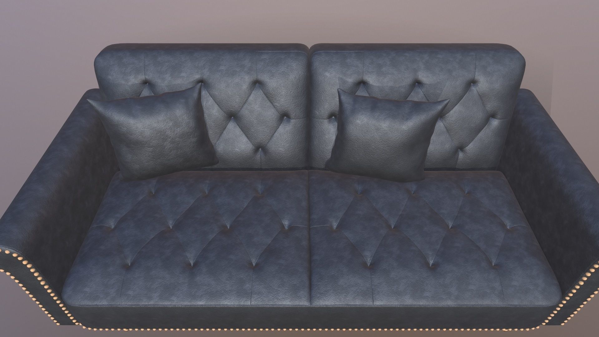 Leather SOFA 3D model_7