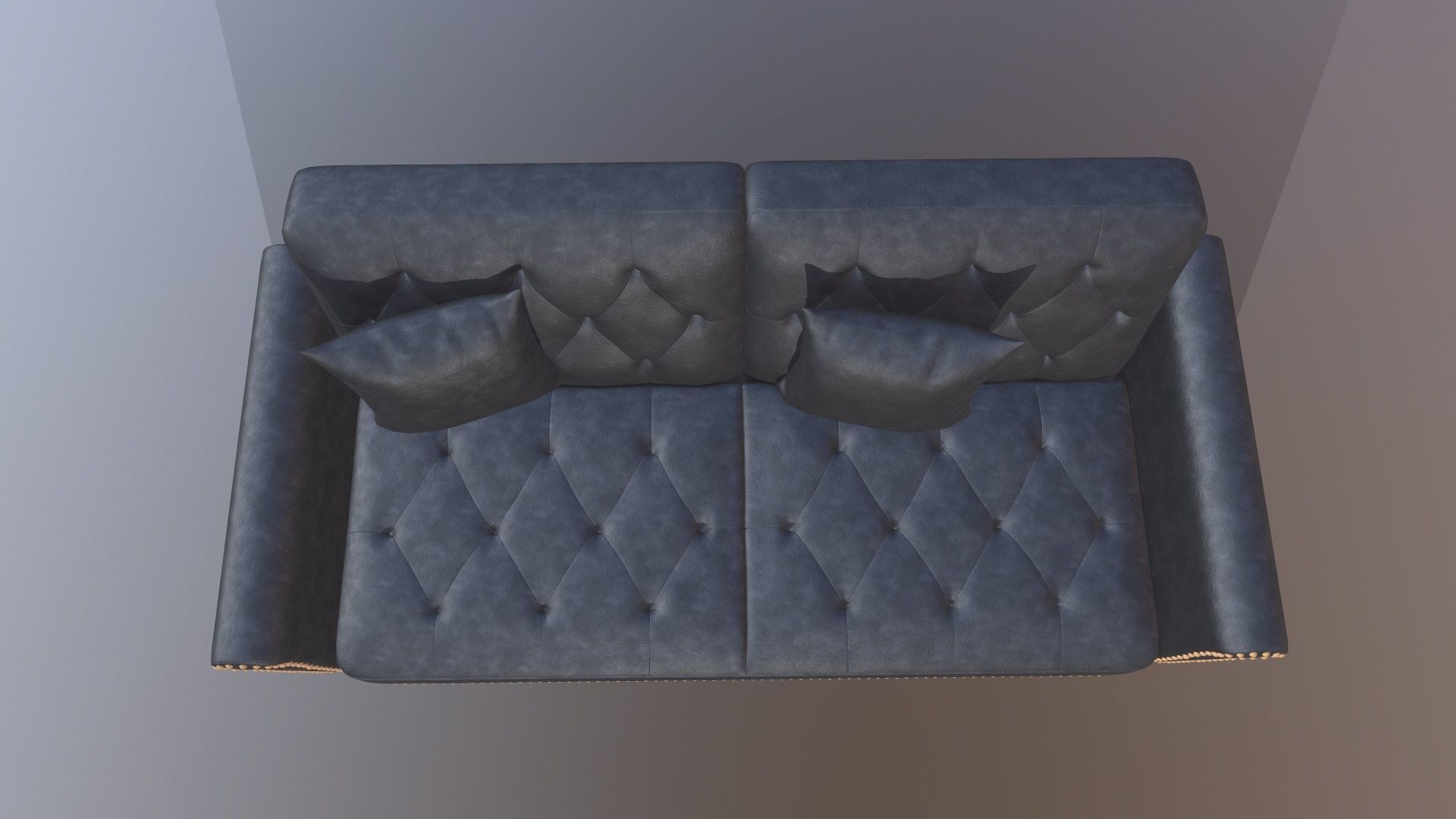 Leather SOFA 3D model_11