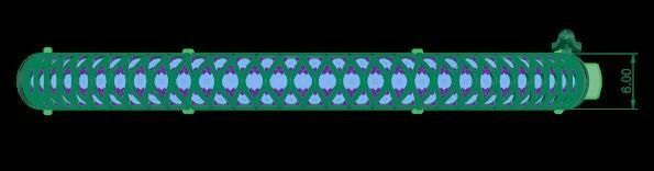 bracelets fashion diamond 3D print model_2