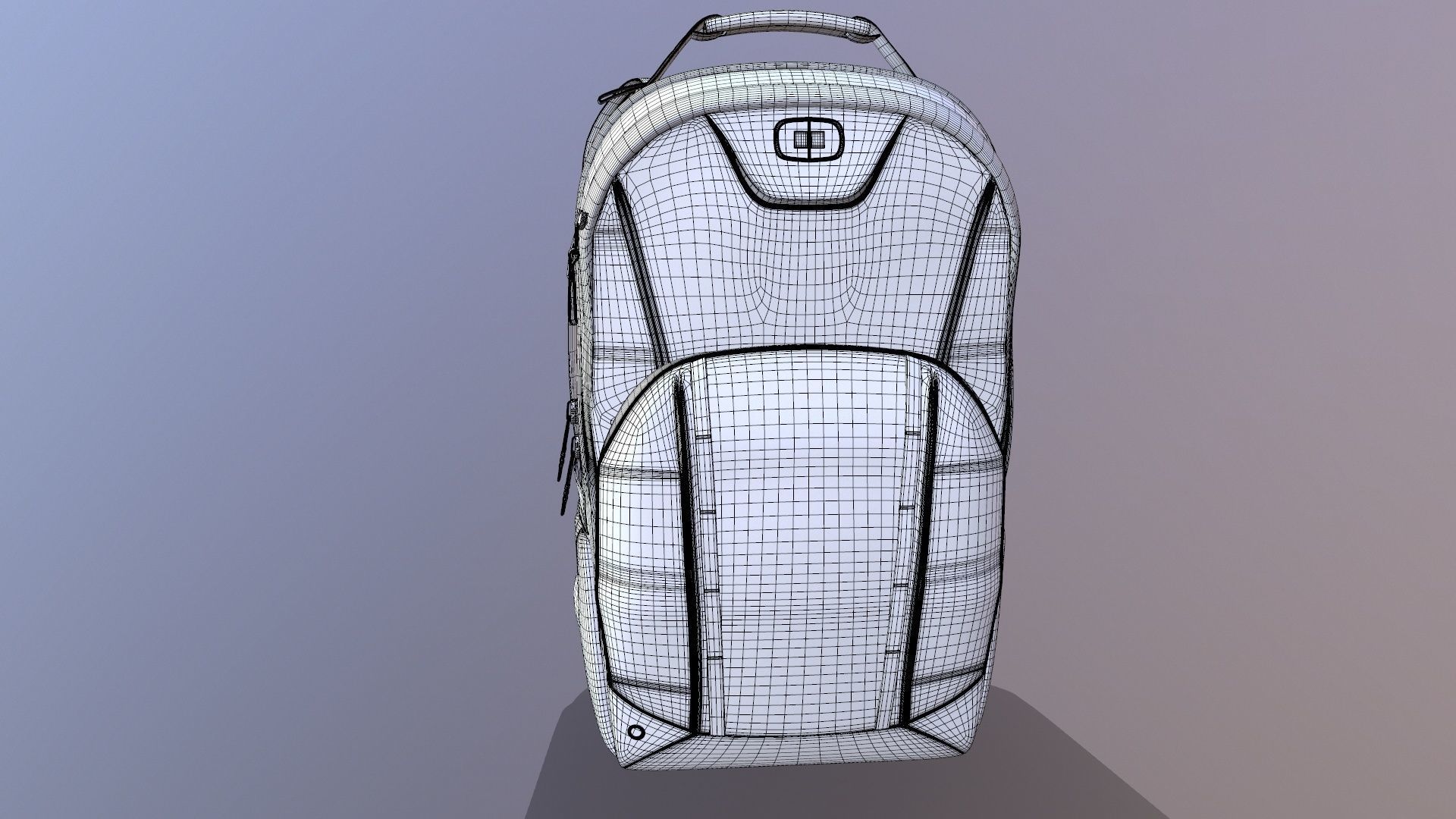 Laptop Bag 3D model_16