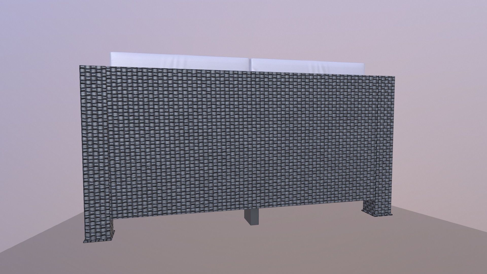 Sofa 2 Seater 3D model_6