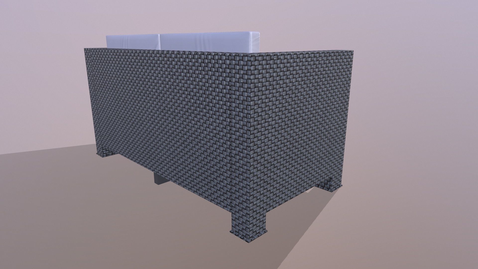 Sofa 2 Seater 3D model_7