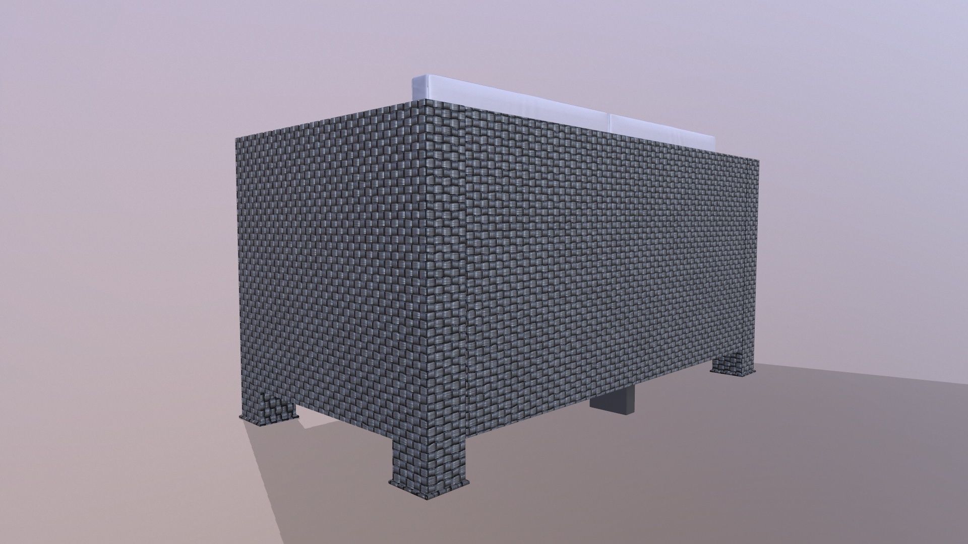 Sofa 2 Seater 3D model_5