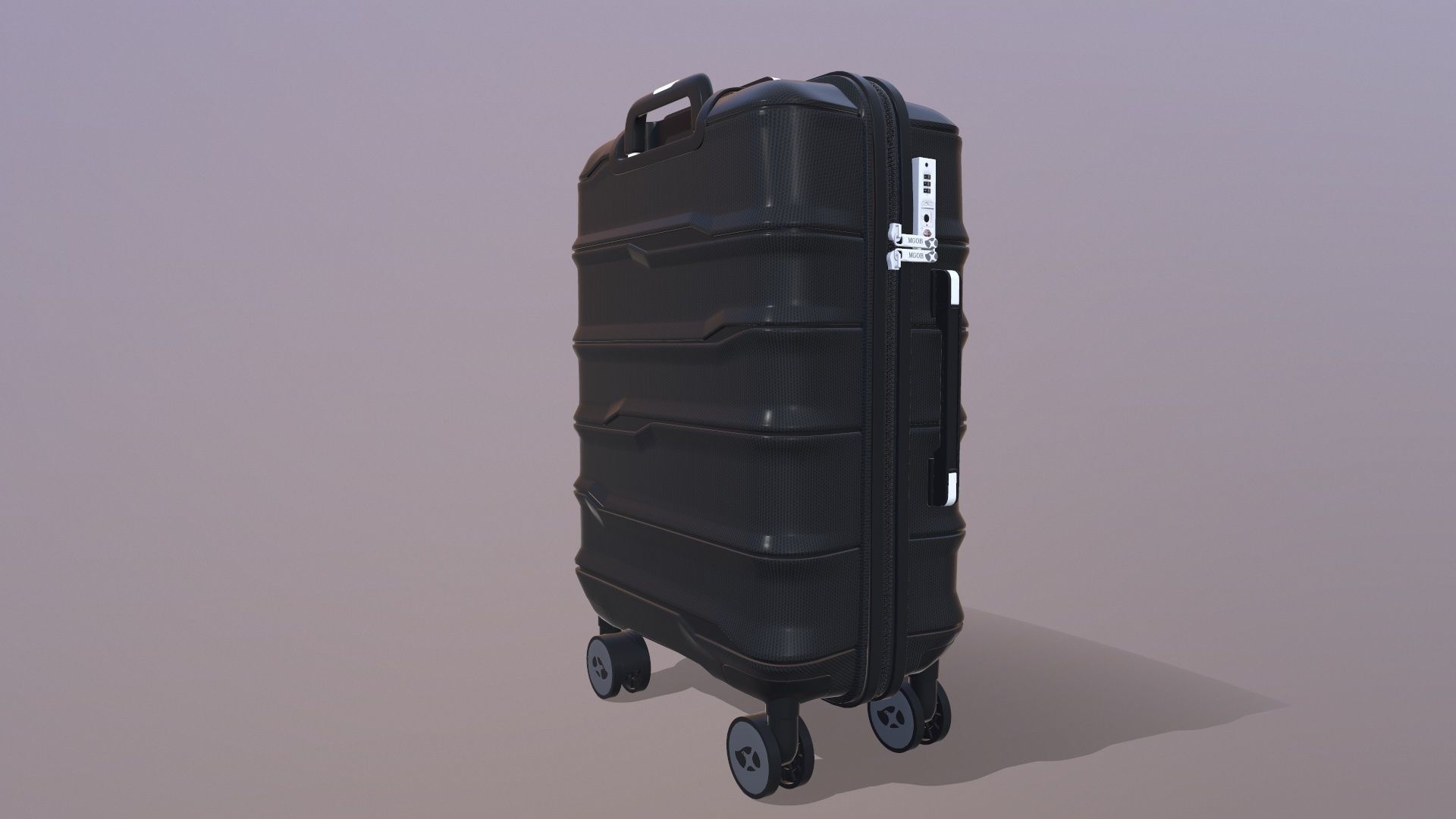 Suitcase 3D model_7