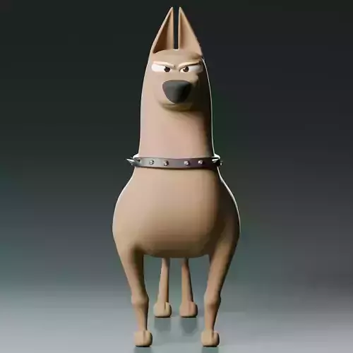 3D dog character