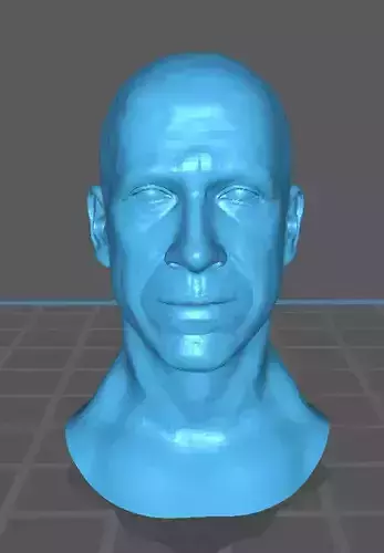 Chuck norris base head likeness