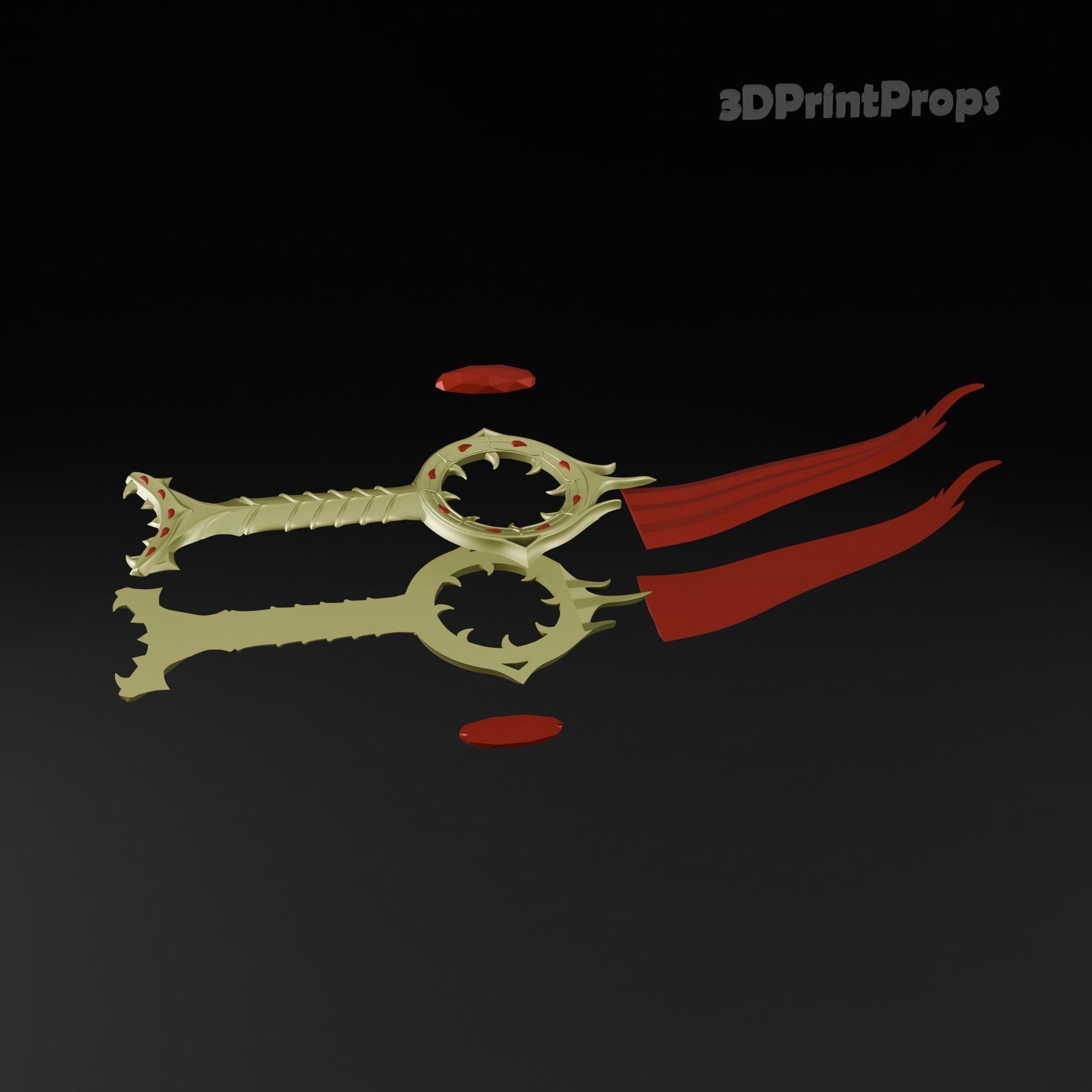 Baldurs Gate 3 Bloodthirst dagger Orin 3d print model 3D print model_5
