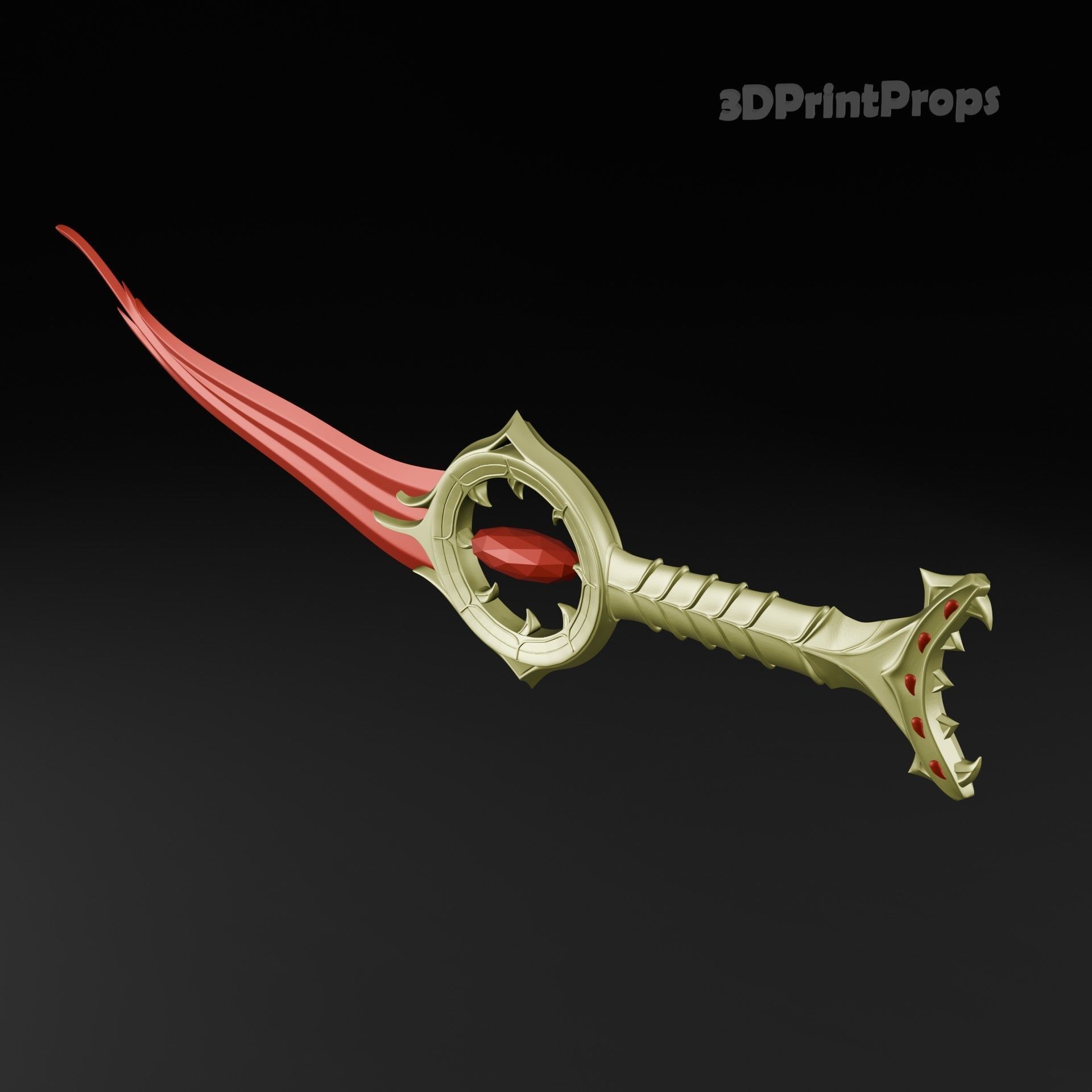 Baldurs Gate 3 Bloodthirst dagger Orin 3d print model 3D print model_2