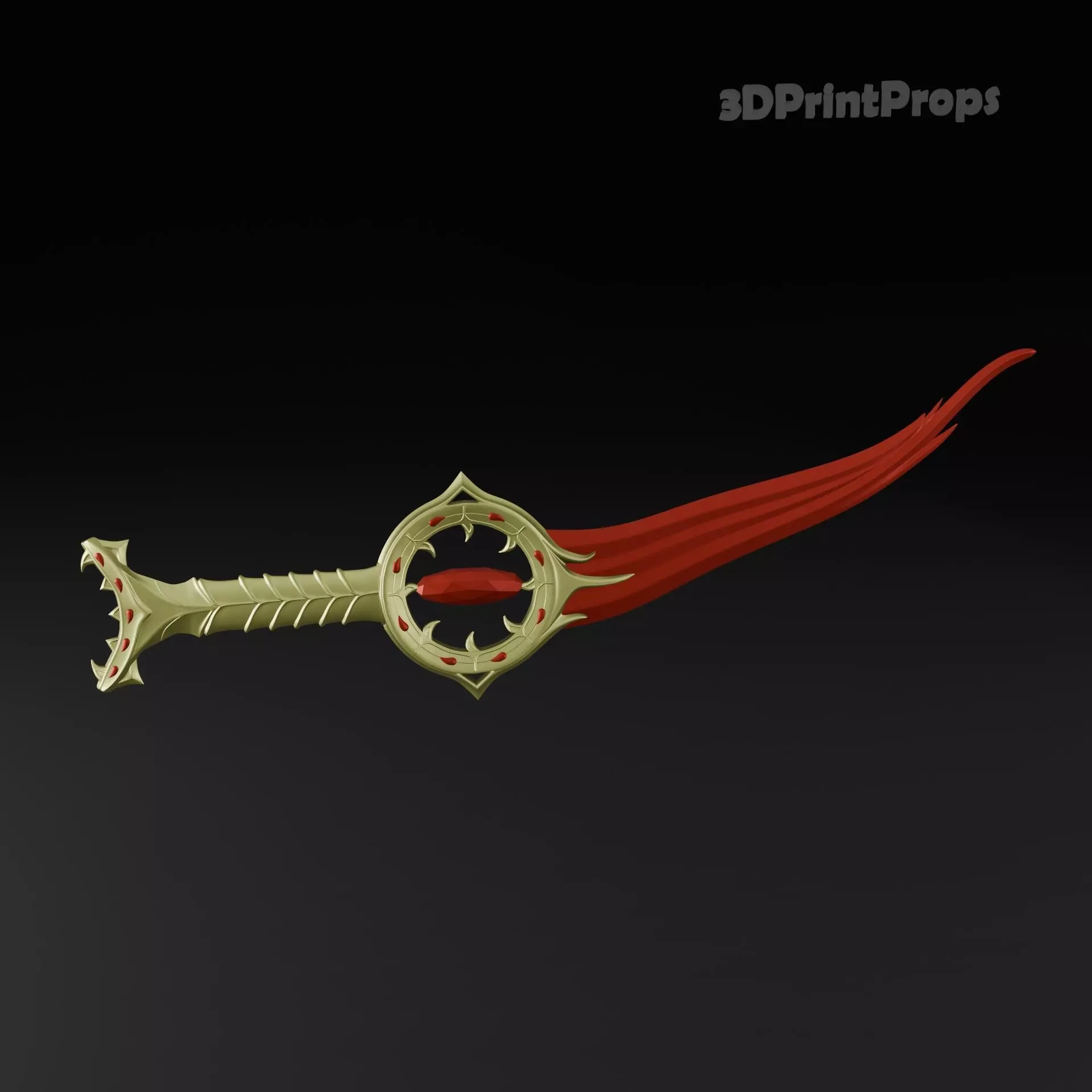 Baldurs Gate 3 Bloodthirst dagger Orin 3d print model 3D print model_0