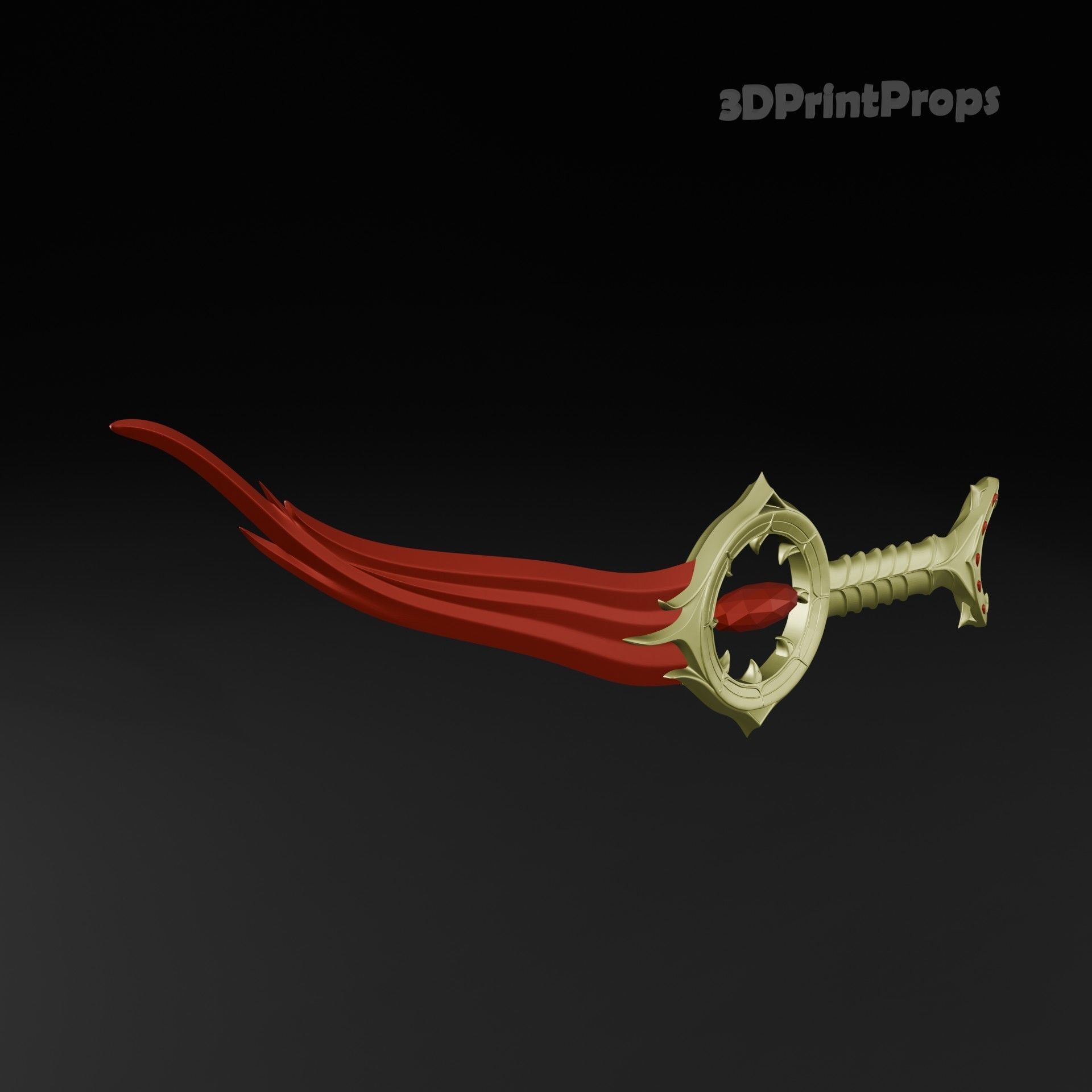 Baldurs Gate 3 Bloodthirst dagger Orin 3d print model 3D print model_3