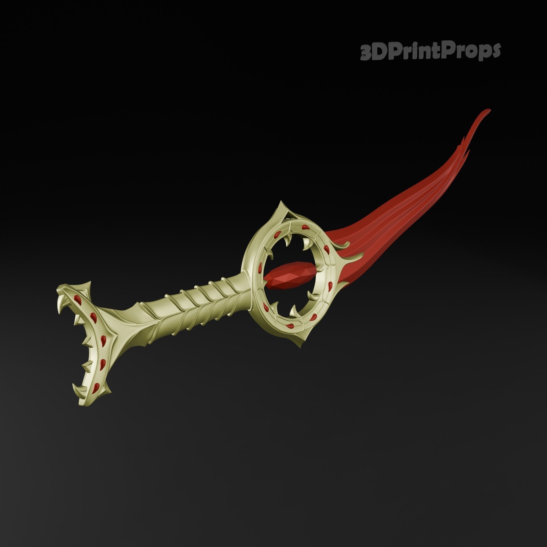Baldurs Gate 3 Bloodthirst dagger Orin 3d print model 3D print model_1