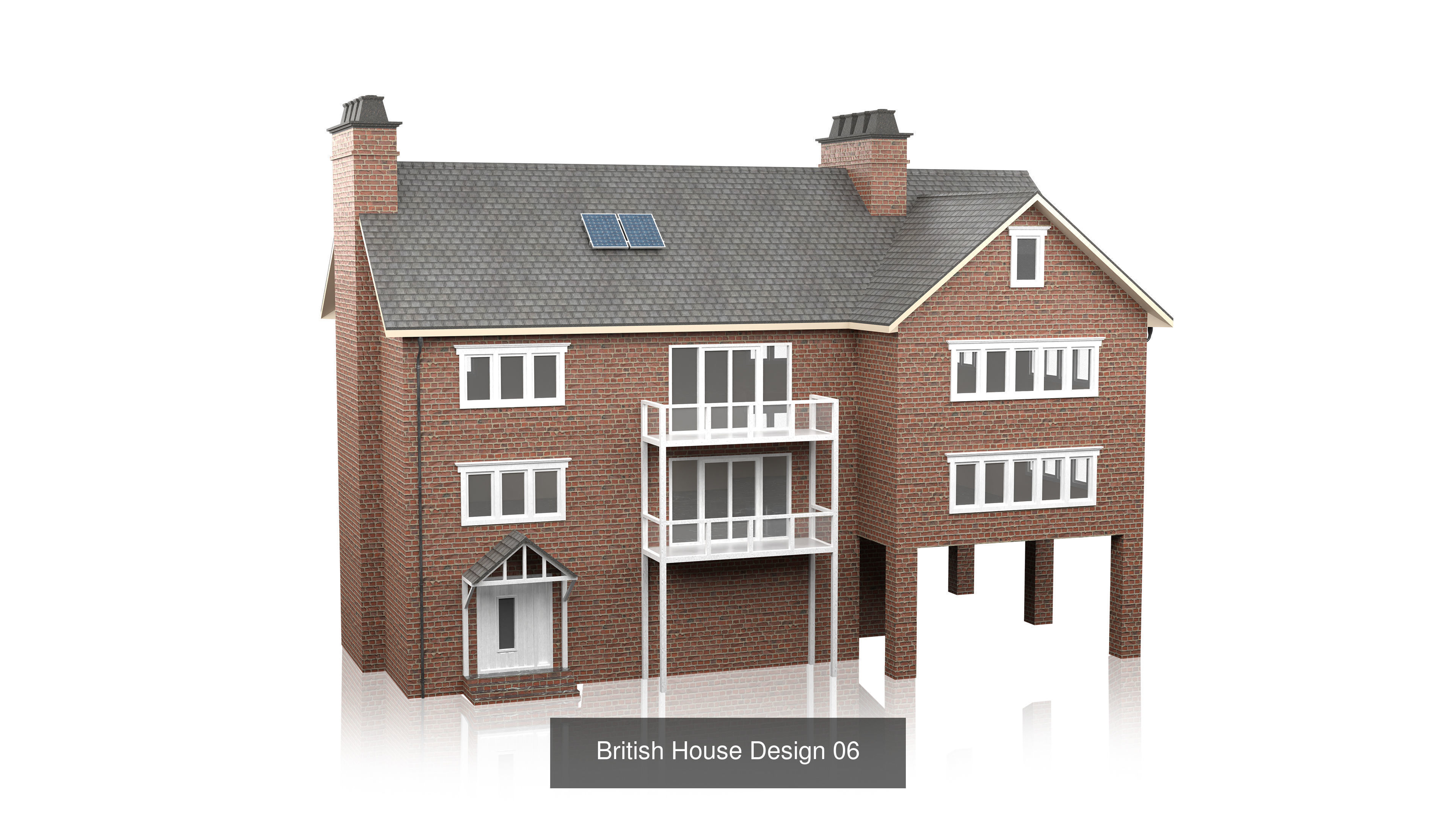 British House Design Collection - 6 Pieces _9