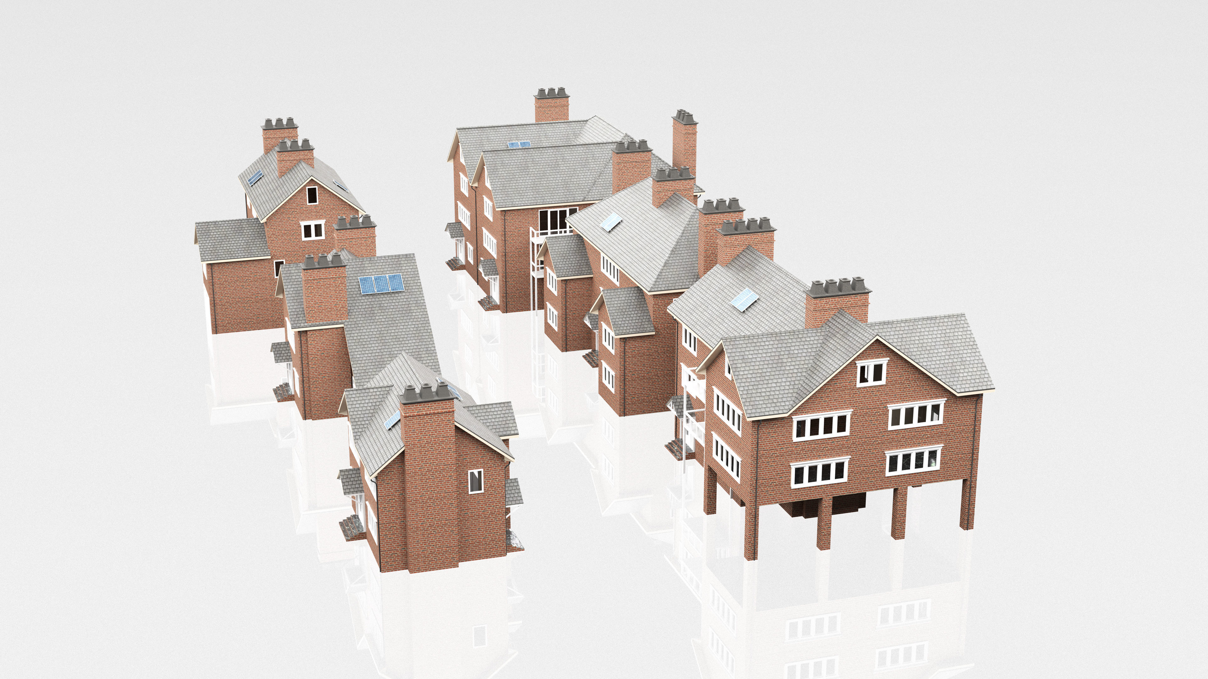 British House Design Collection - 6 Pieces _2