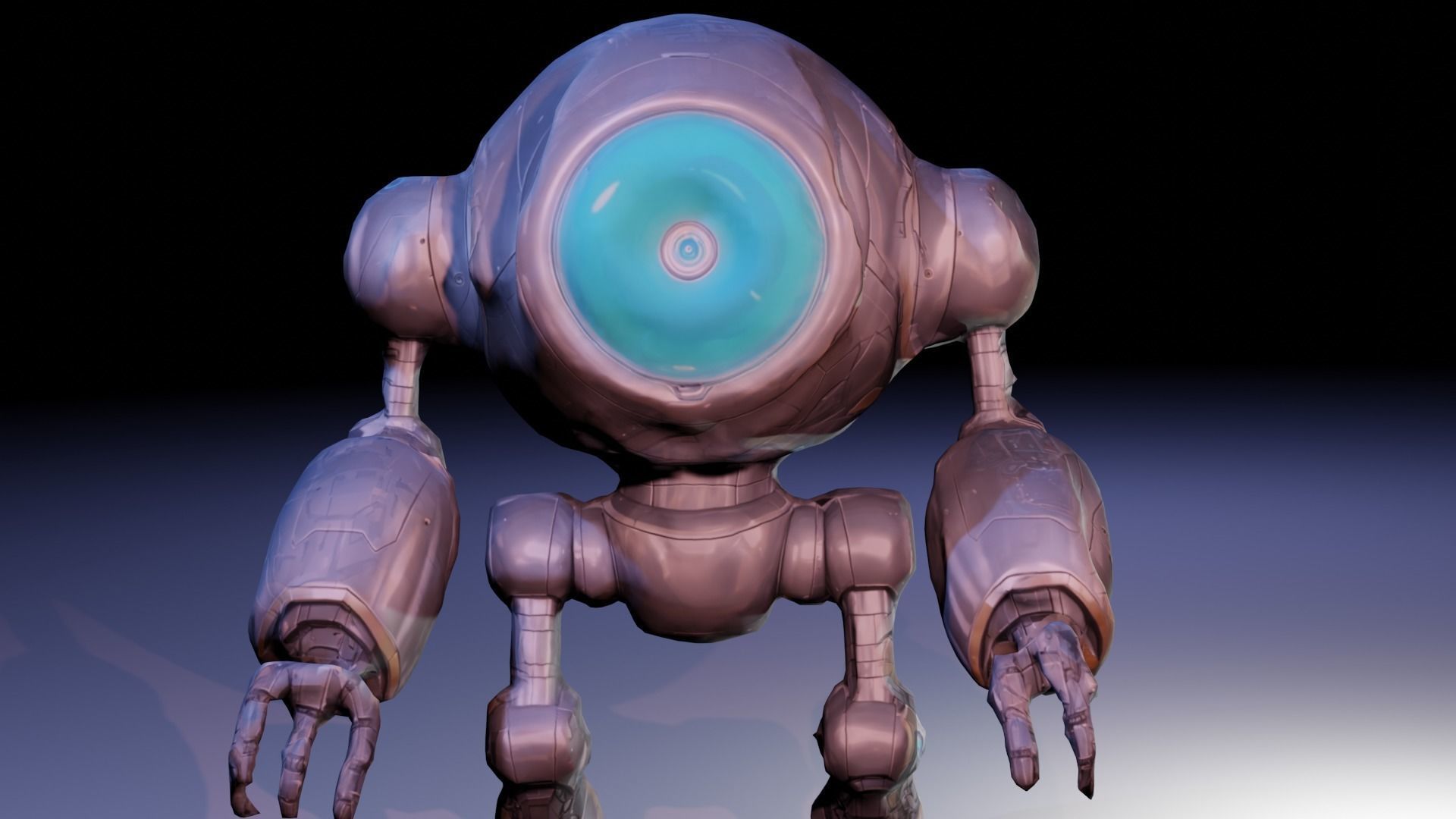 SCI-FI ROBOT 3D model_5