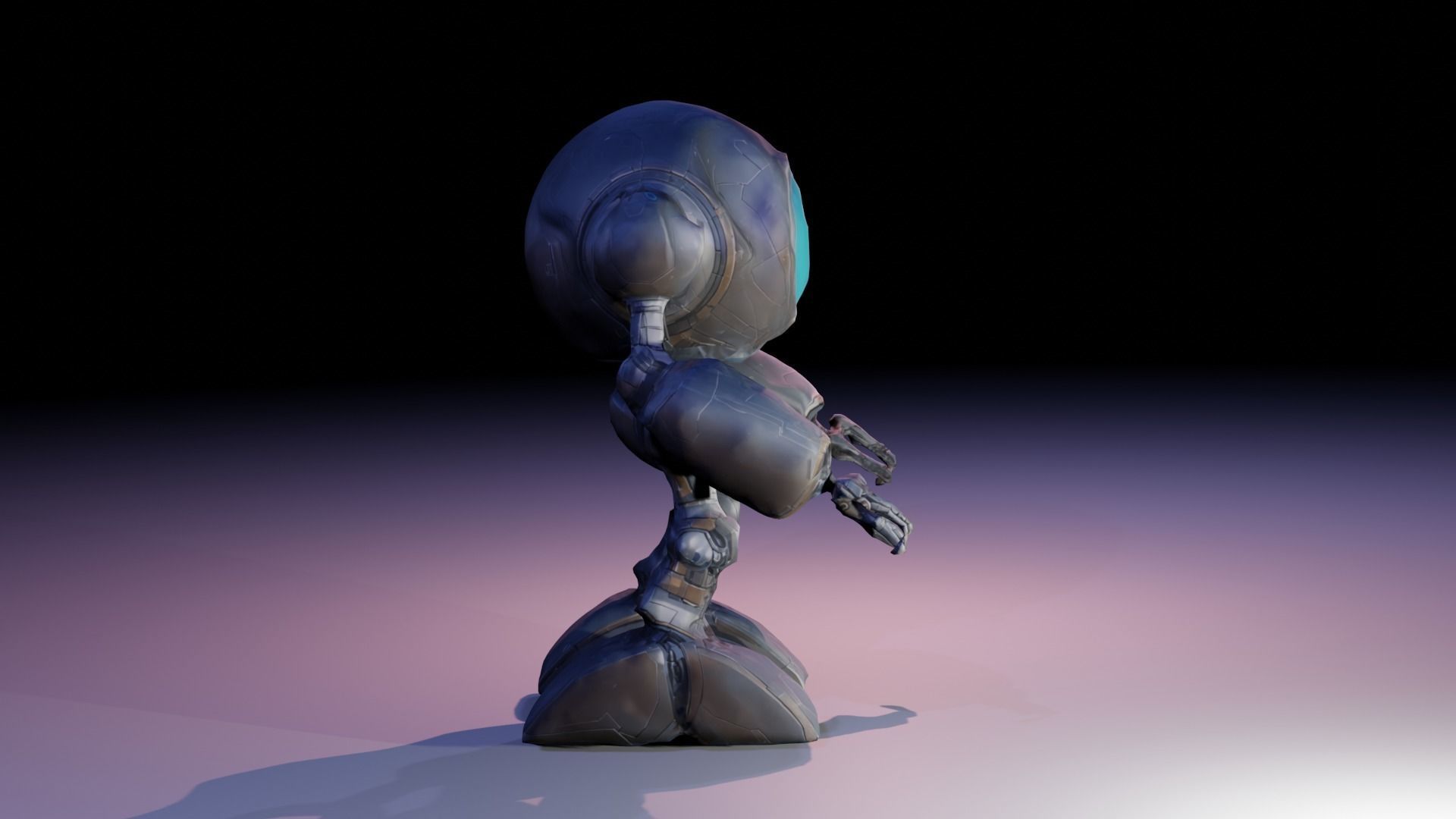 SCI-FI ROBOT 3D model_2