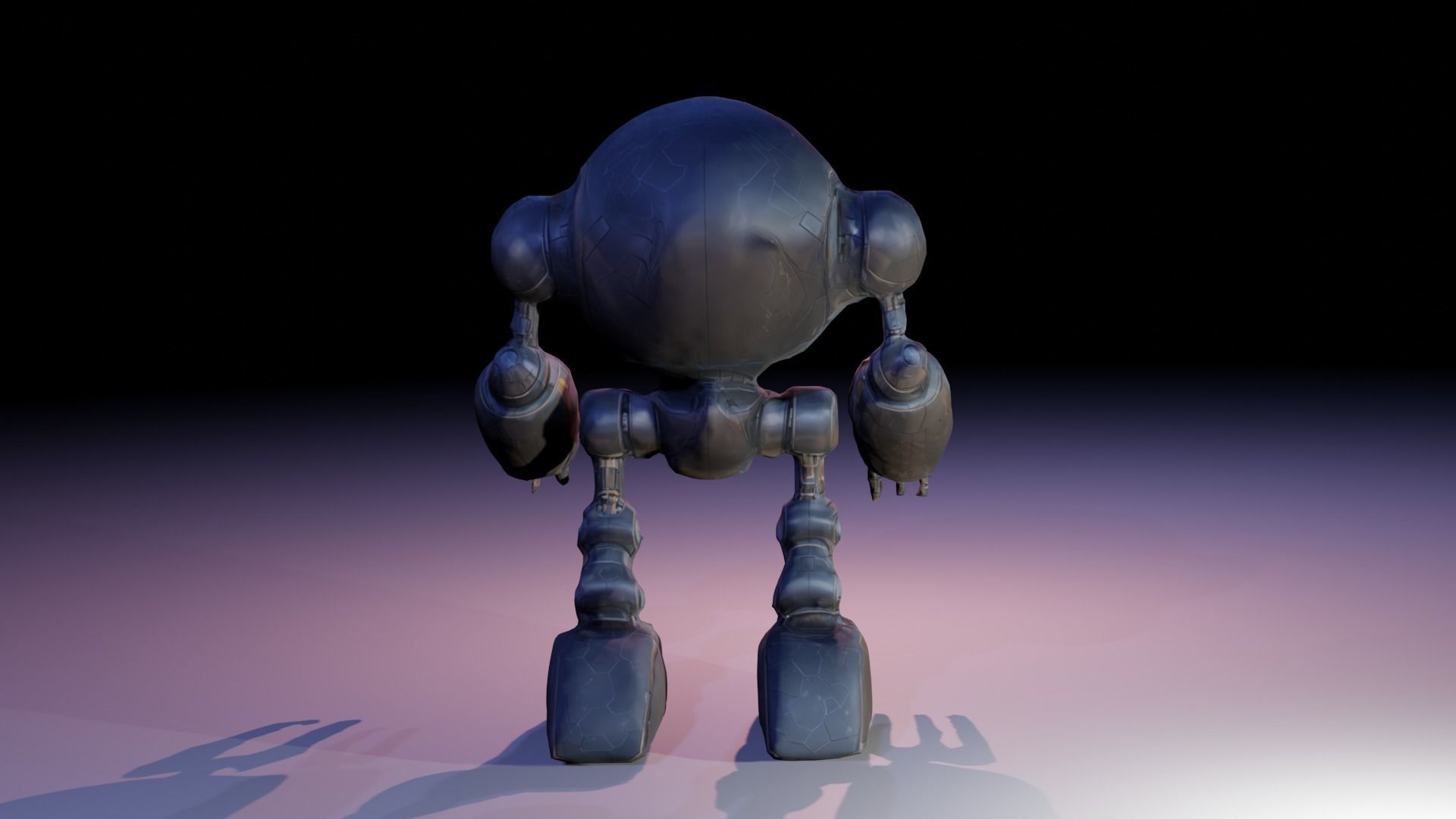 SCI-FI ROBOT 3D model_3