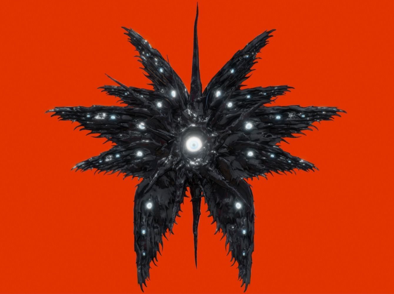 Seraphim Low-poly 3D model_1