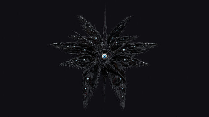 Seraphim Low-poly 3D model