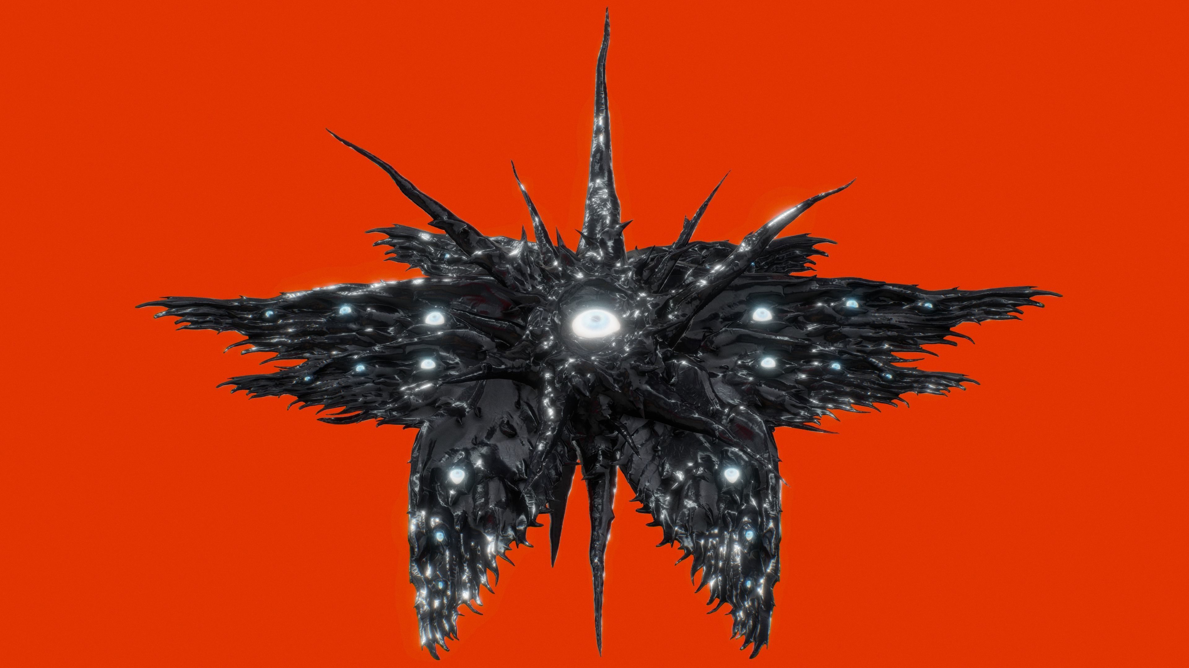 Seraphim Low-poly 3D model_7