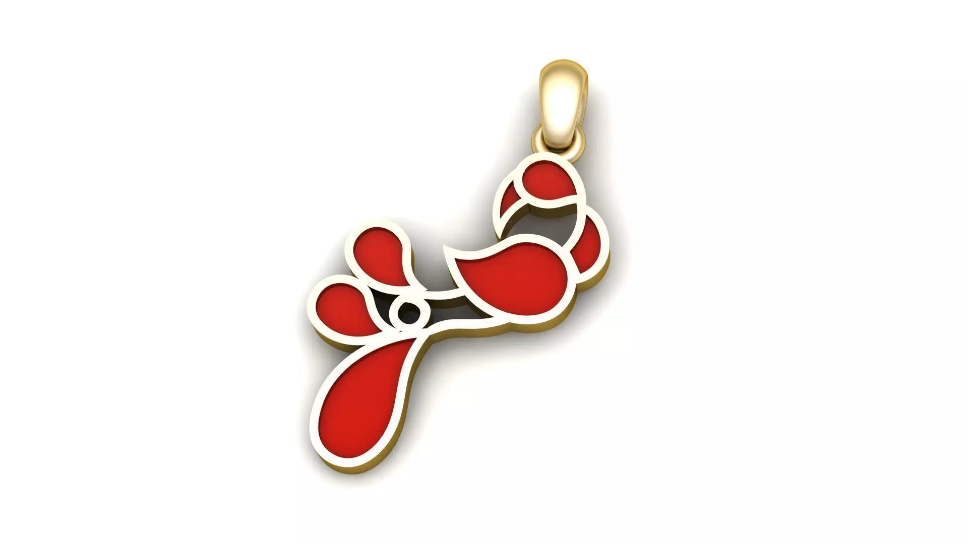 Women Fashion Pendant 3d Printable Model 3D print model