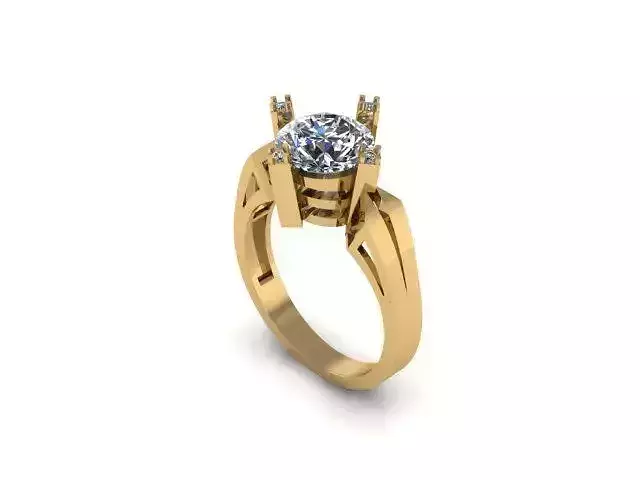 big stone solitaire ring