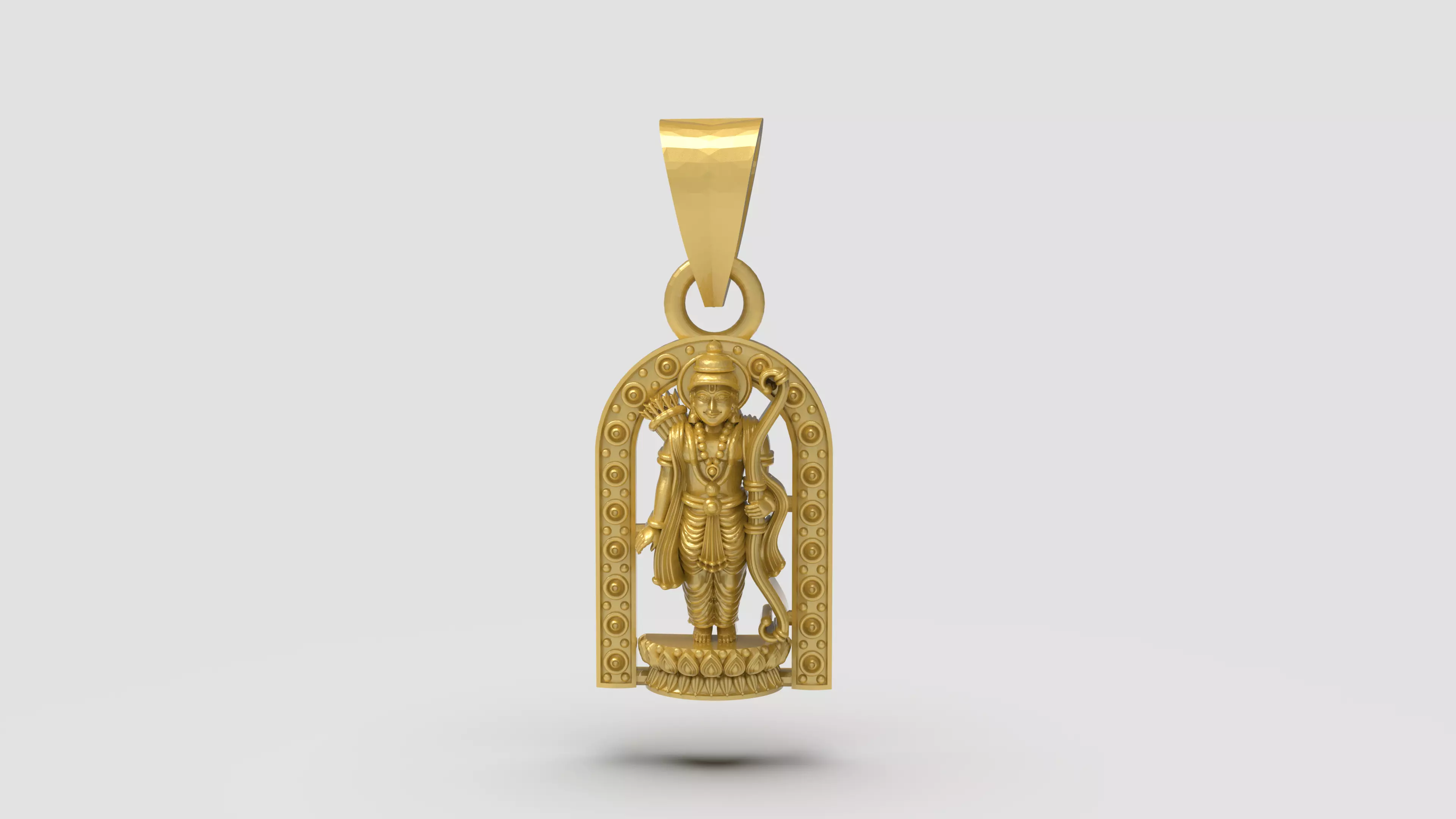 Lord Rama Pendant-001 3D print model