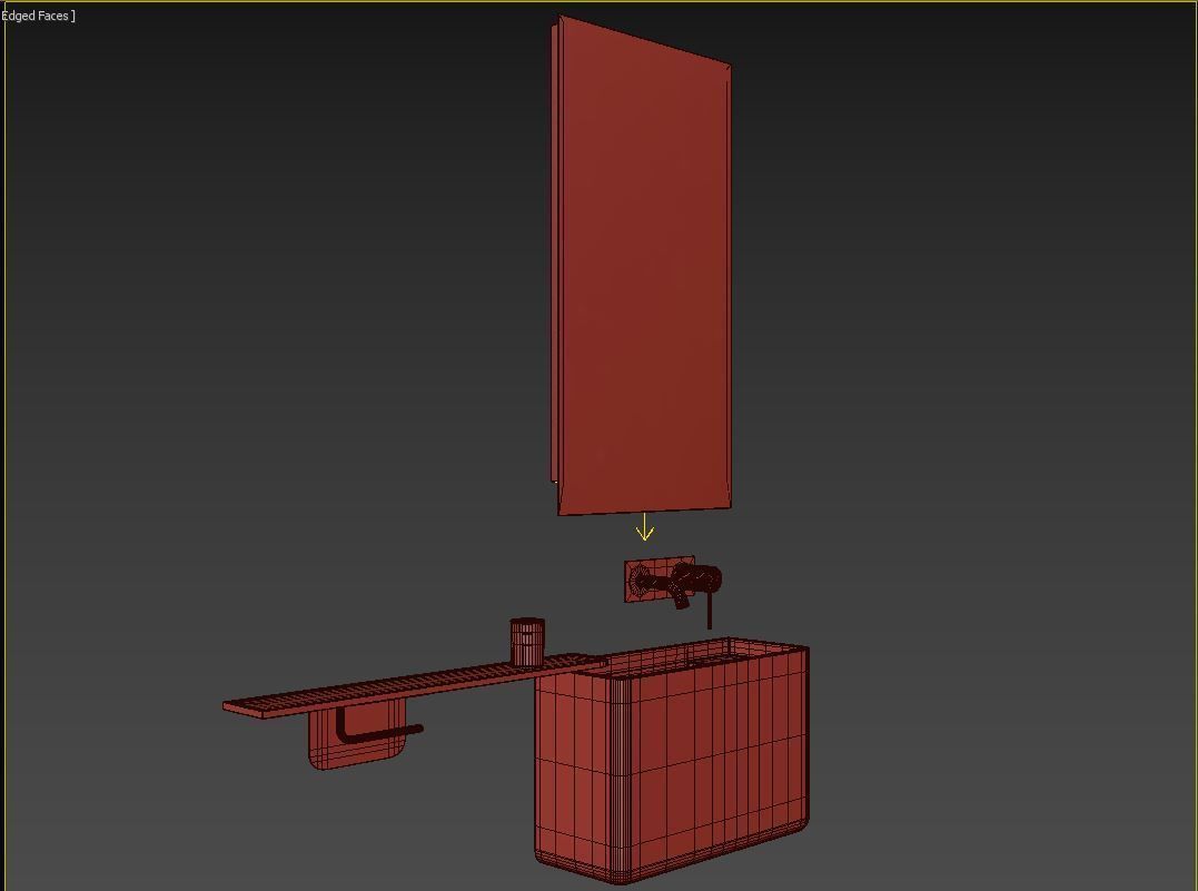 FALPER- BAULETTO washbaisn 3D model_5