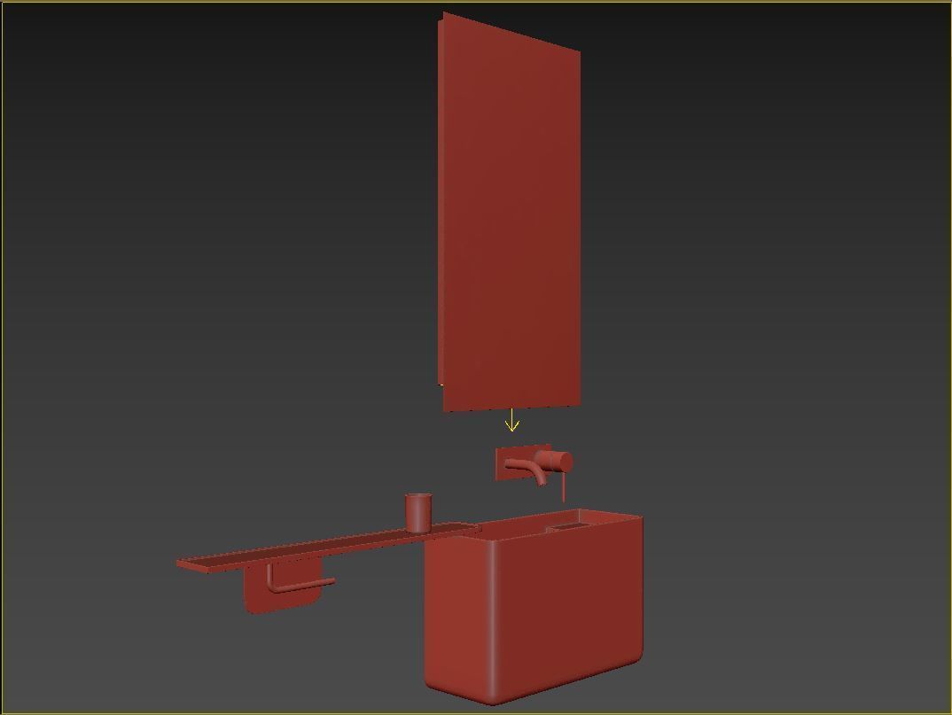 FALPER- BAULETTO washbaisn 3D model_4