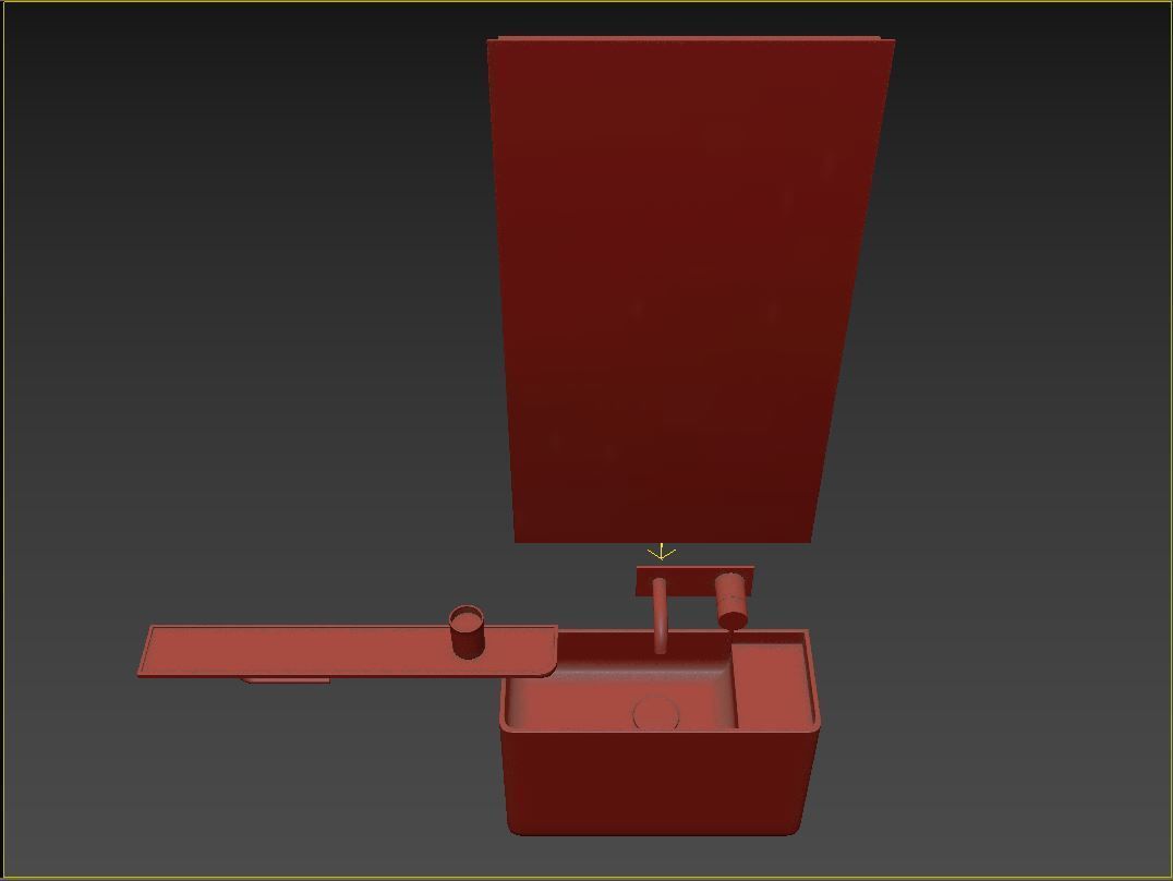 FALPER- BAULETTO washbaisn 3D model_9