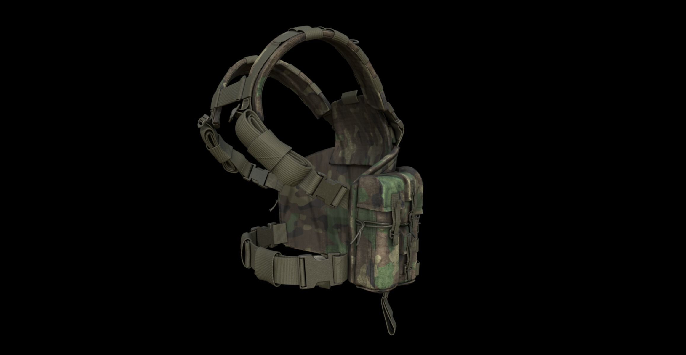 Body Armor 04 3D model_2