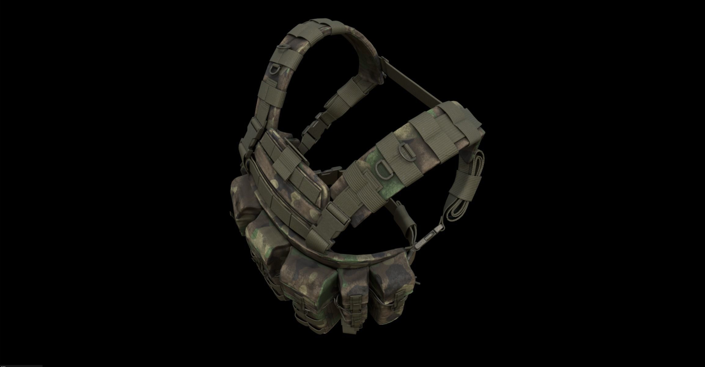 Body Armor 04 3D model_4