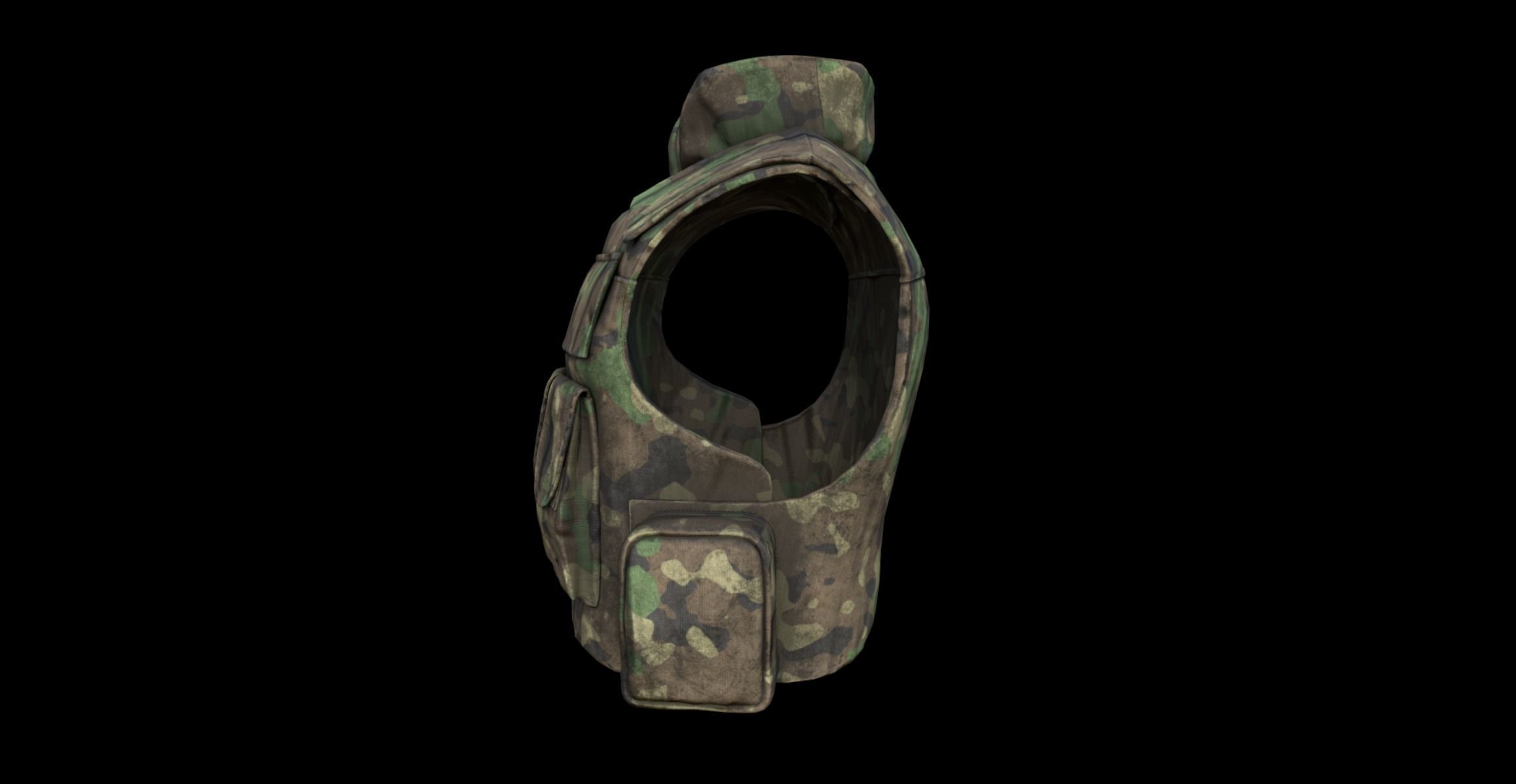 Body Armor 06 3D model_4