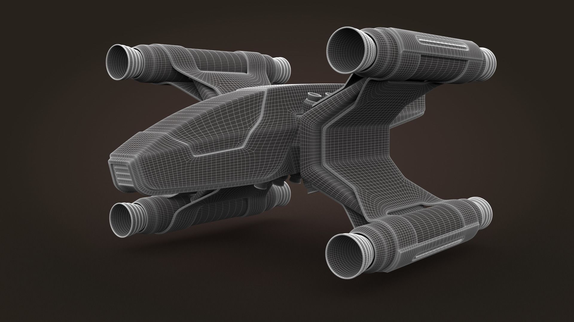Spaceship Rigel 3D model_13
