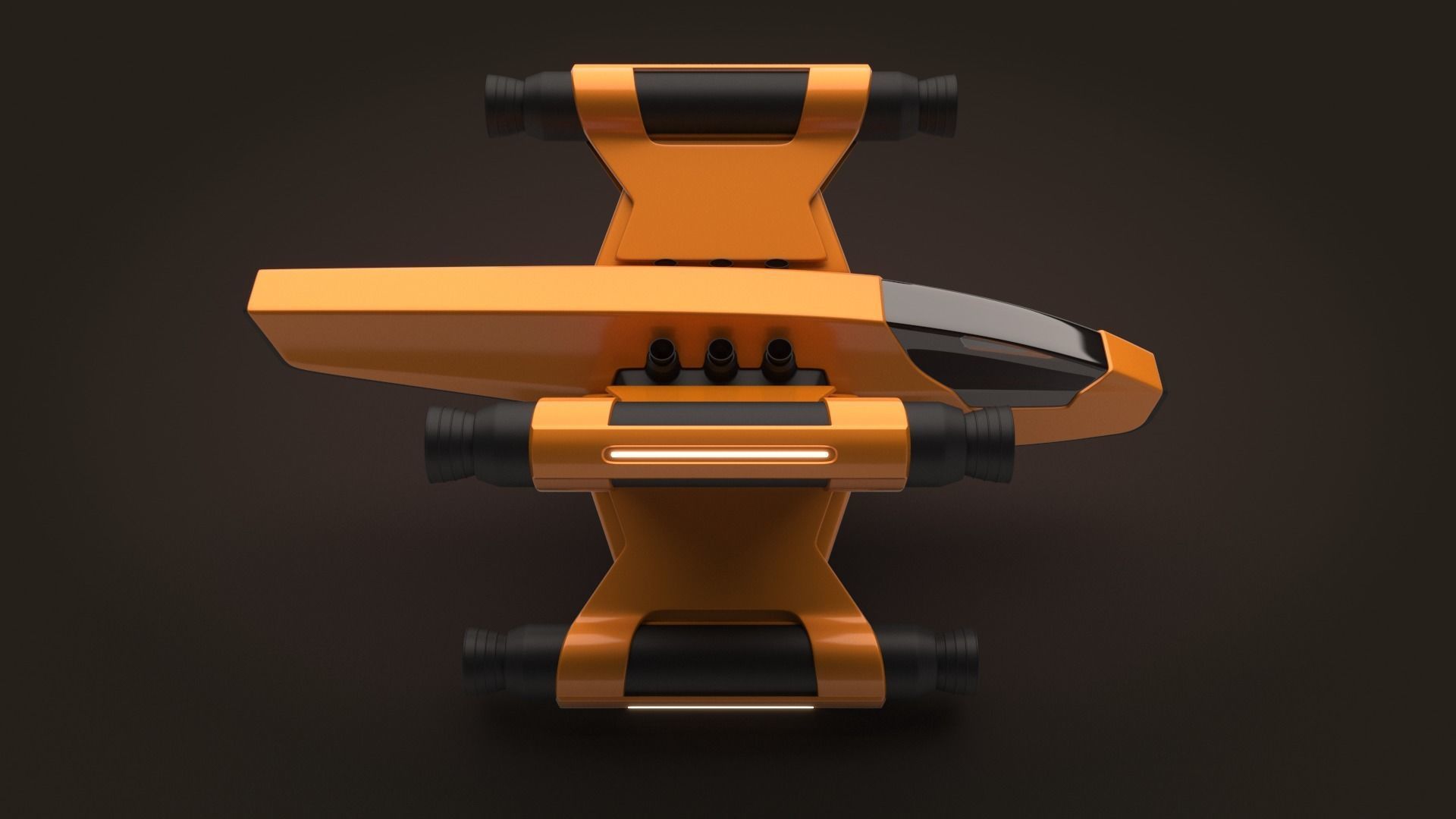 Spaceship Rigel 3D model_6