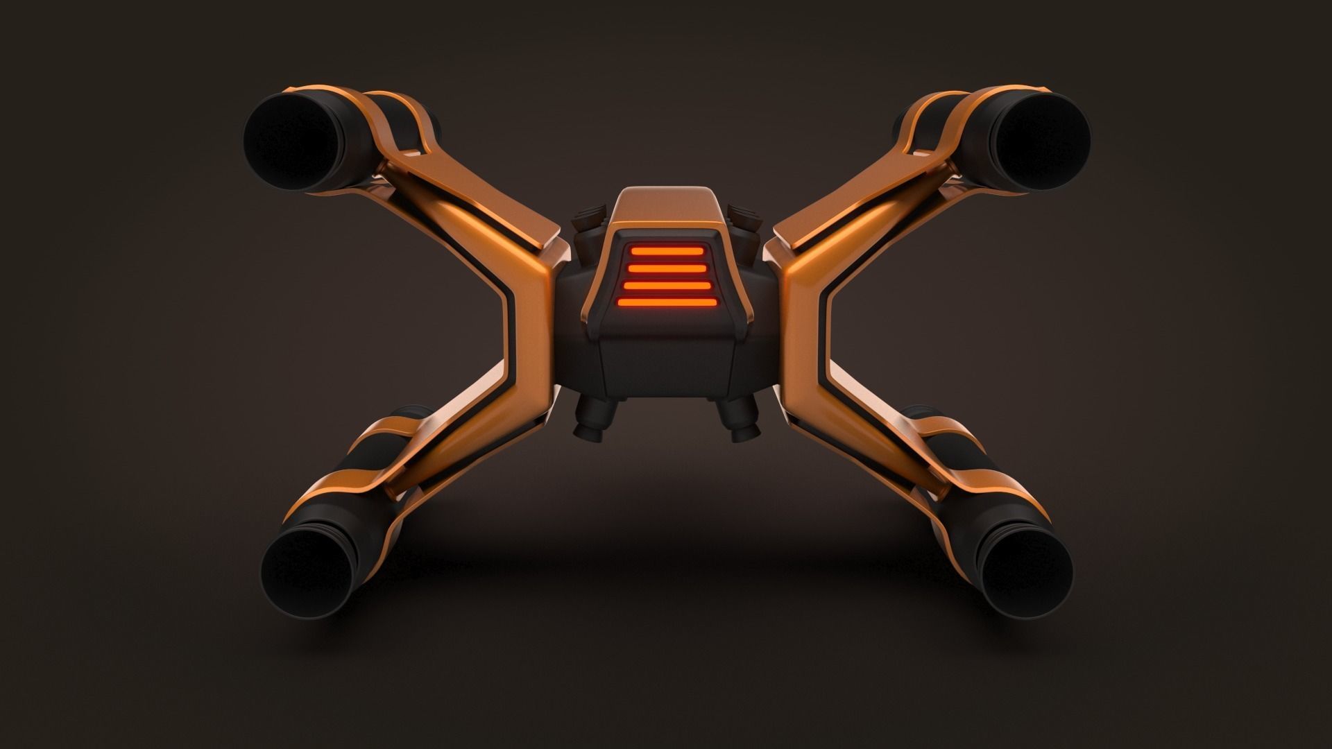 Spaceship Rigel 3D model_4