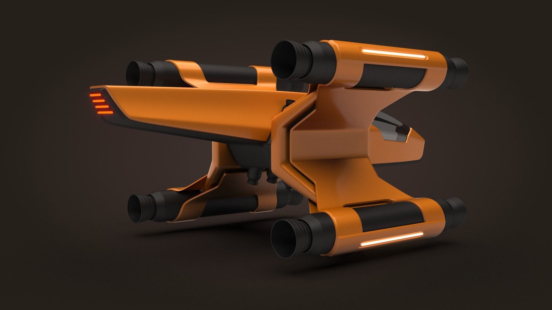 Spaceship Rigel 3D model_5