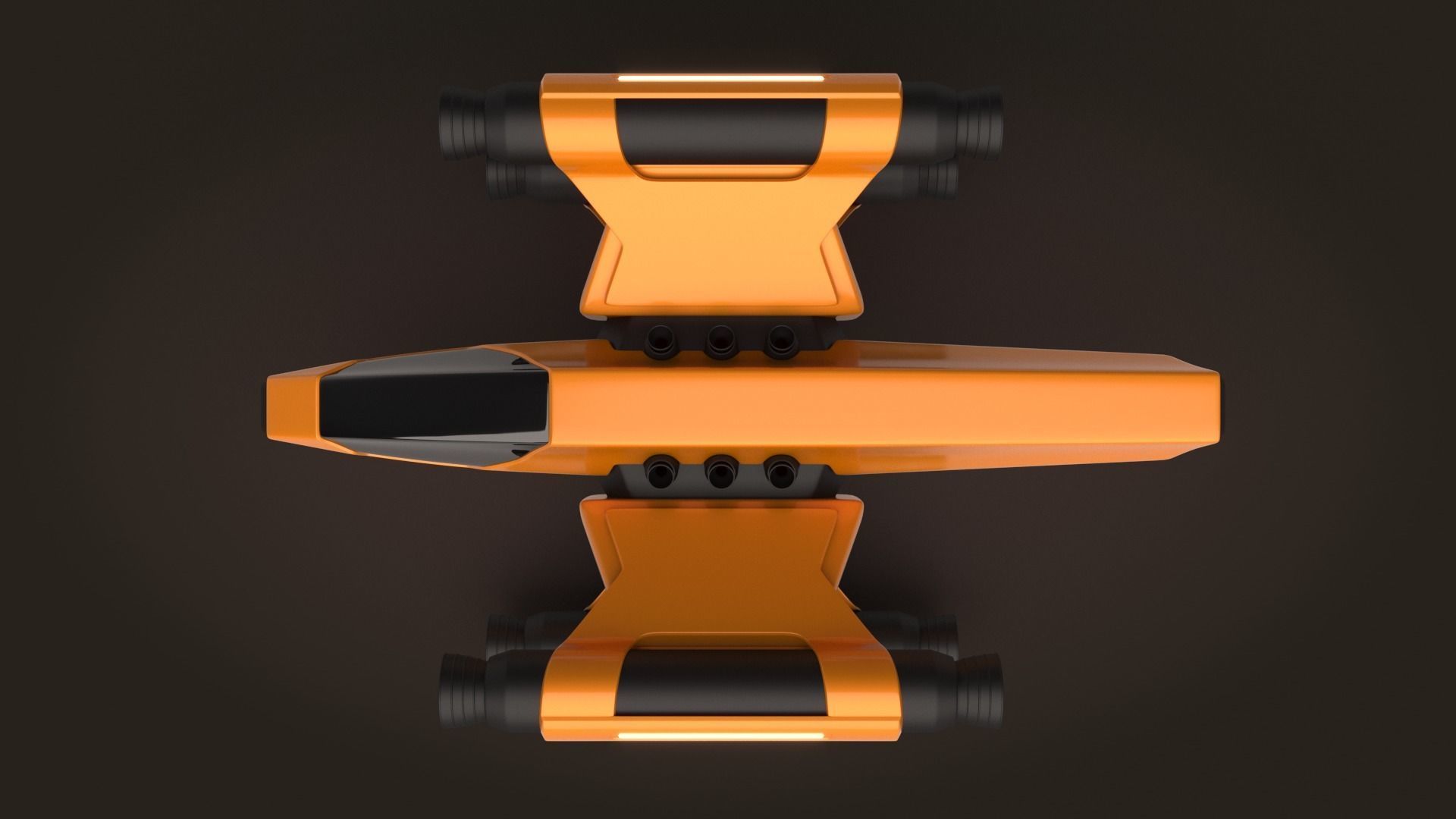 Spaceship Rigel 3D model_2