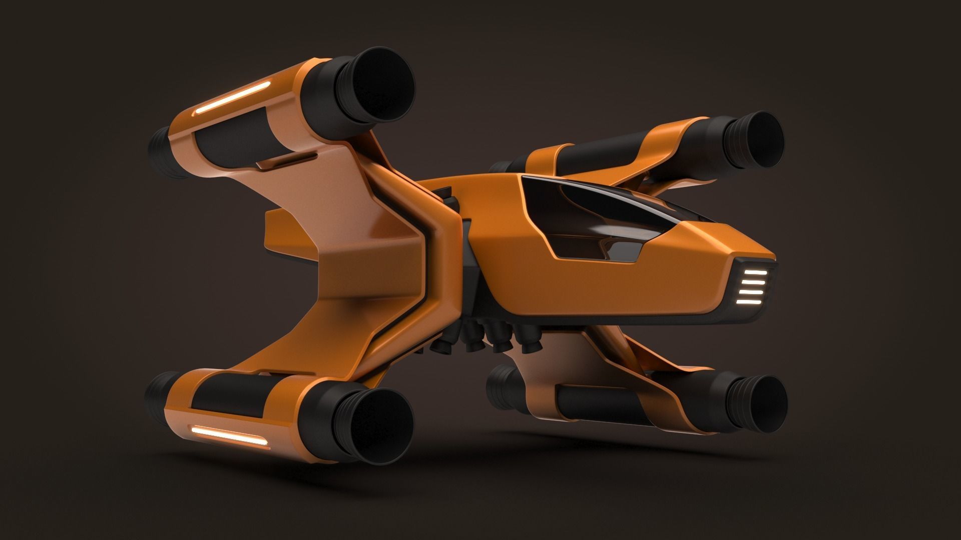 Spaceship Rigel 3D model_7