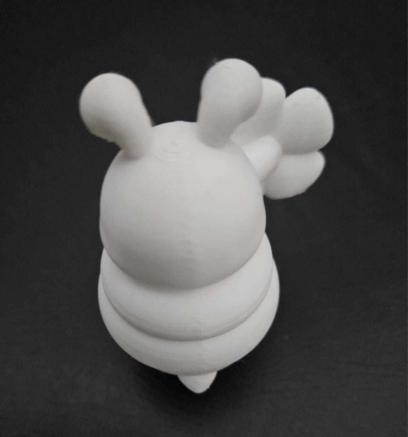 Bee Flower 3D print model_8
