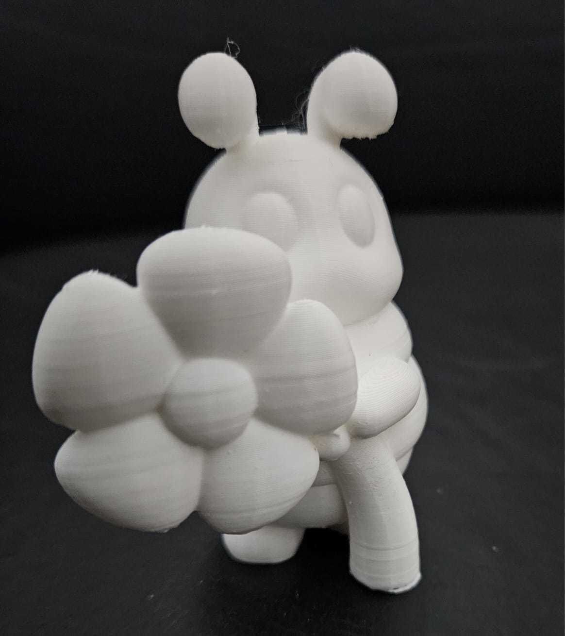 Bee Flower 3D print model_12