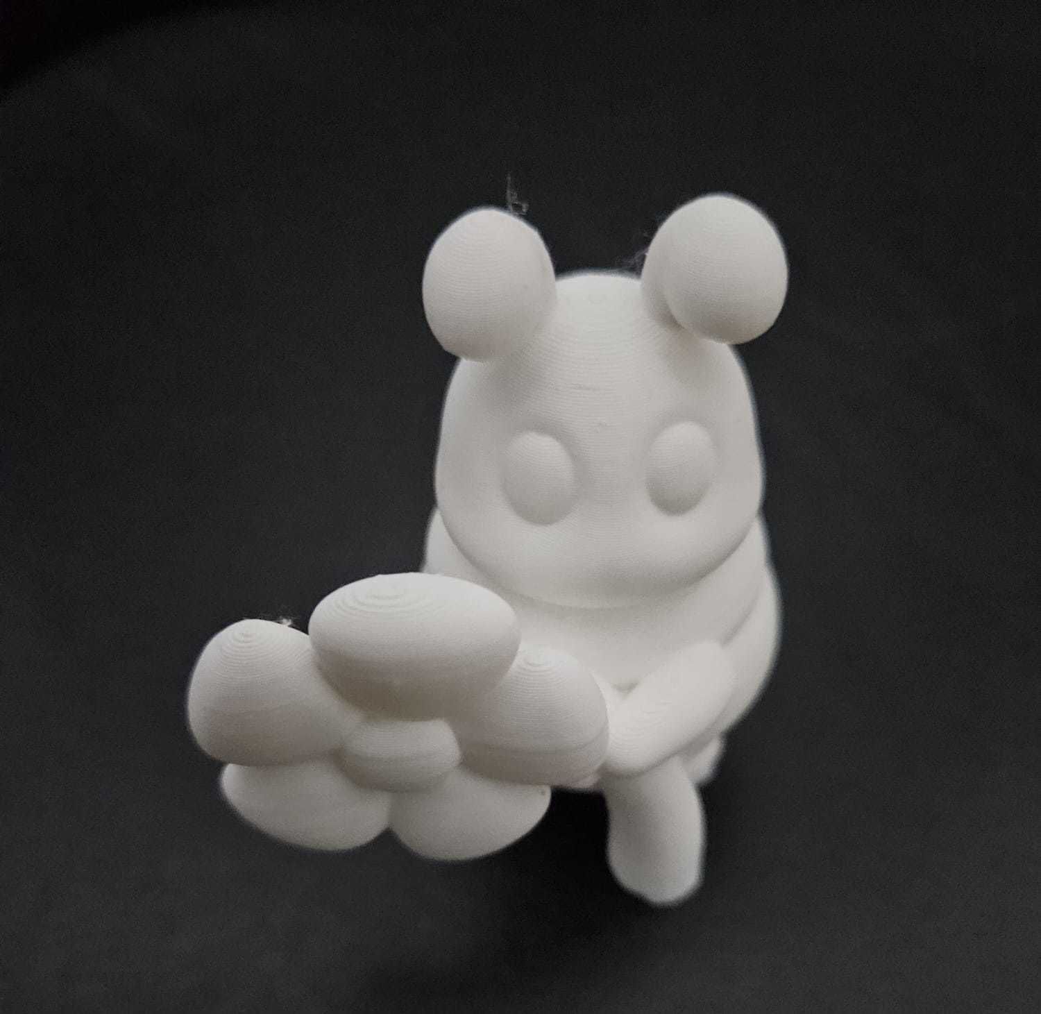Bee Flower 3D print model_13