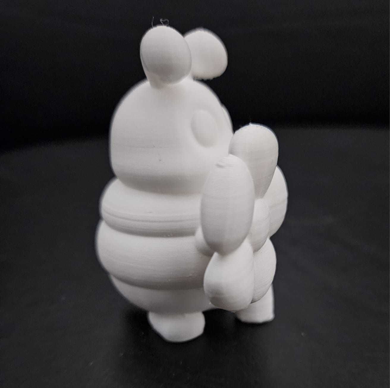 Bee Flower 3D print model_11