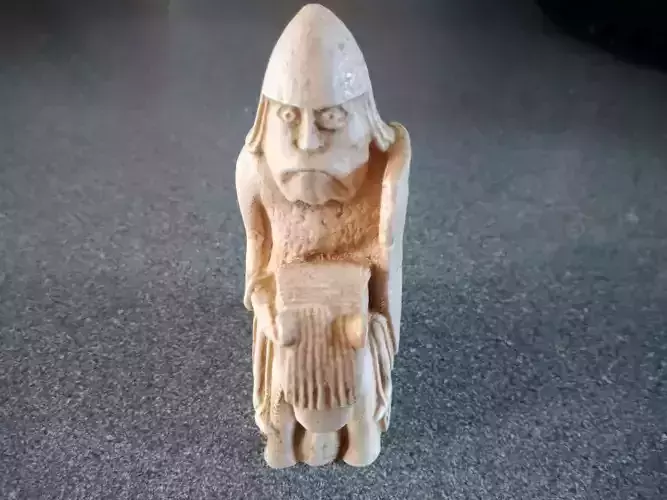 Lewis Knight chess piece