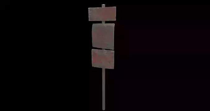 Damaged Sign Panel 04